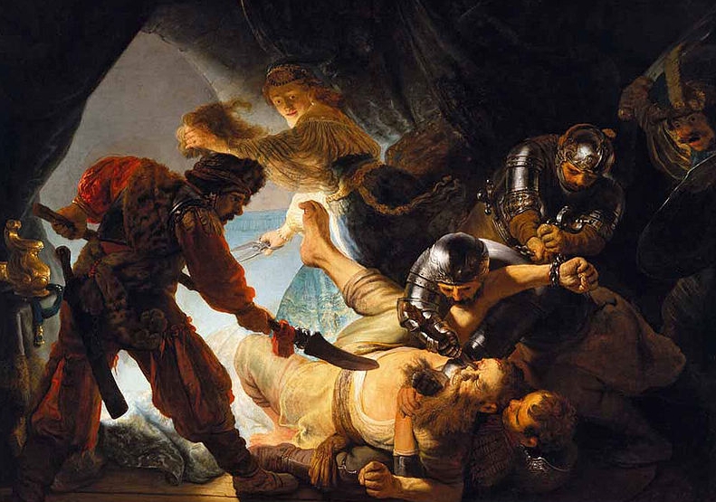 Rembrandt Peale Samson and Delilah